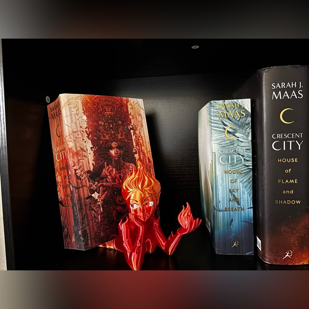 Lehabah Inspired Book Stand – 3D Printed Fantasy Shelf Decor